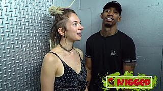 Italian Babe Eva Fay's College Adventure