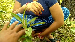 Stepmom Didn't Like Father's Small Dick So She Got Fucked By Stepson In Forest