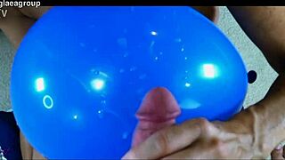 Step-Mom's Balloon Birthday Surprise Is Such A Teaser With Blowjob