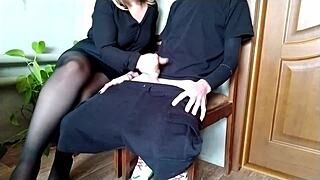 fantasy about how to take a risk and get a dick near a juicy mature milf