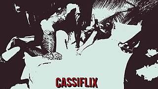 Branquinha Gets Hard Cock in Pussy and Ass from Big Black Guys