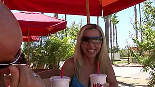 Fucking blonde milf lisa demarco in anal doggystyle and deepthroat