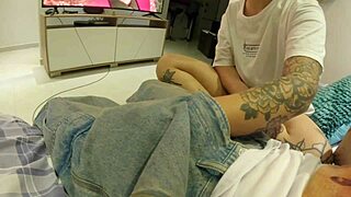 Stepmother Sucks My Big Cock as Reward for Billion XVideos Views