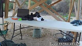 Brunette teen pulled over by cop for intense cavity search and assfucking! 😈🚔