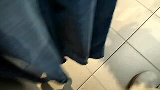 your italian stepmother shows you her ass and hairy pussy in a dressing room