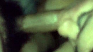 She Enthusiastically Plays with Cock and Tits Using Her Mouth