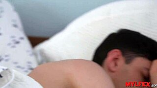 Mylfex - sweet housewife softing her sons dick in the morning