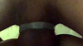 Bottom view captures thick cock pumping tight pussy full of hot cum as everything pulsates before creamy load slides out