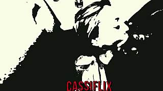 Branquinha Gets Hard Cock in Pussy and Ass from Big Black Guys