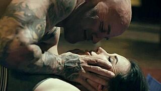 casey calvert wrestles derrick pierce in heated session