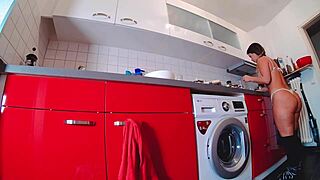 those sizzling hot shorts tease with big ass and curvy body, making everyone stare