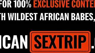 hey, this innocent ebony amateur model gets roughly fucked by a big white american cock 😈💦