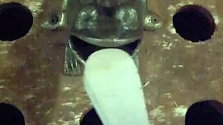 Rana's Intriguing Facial Treatment with Gloved Hands