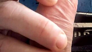 Enjoy this soft handjob on a big cock!