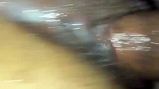 bbc teasing her creamy pussy