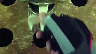 Rana's Intriguing Facial Treatment with Gloved Hands