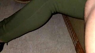 Sexy Latina Wife Engages in Couch Foreplay with Old Homemade Cuckold