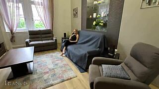 Blonde Slut Gets Fucked Hard While Talking To Her Husband On The Phone