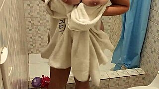 hey, i run into my buddy's mom in the shower and she sucks me off part 1