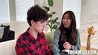 Stepmom Nicole schools Dylan in explosive pleasure during sex ed!