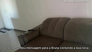 Mulher Casada Enrabada Enquanto Marido Está Trabalhando - Bruna Silva Hotwife