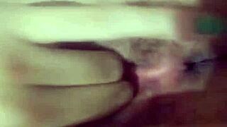 Naughty Girl Masturbates On Camera