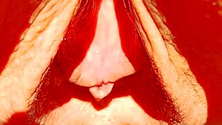 Maturemons sexy mature shows huge pussy gape