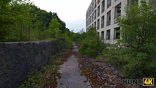 Sexy Russian Teen Cheats on Boyfriend with Stranger in Public POV