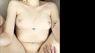 a college girl gives a sloppy deepthroat blowjob before missionary sex in her dorm