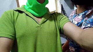 using the big chicken for actions with lover, alpha male shows big penis, propose riding