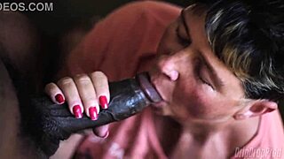 Dripdrop Granny T Loves Sucking on Black Dick