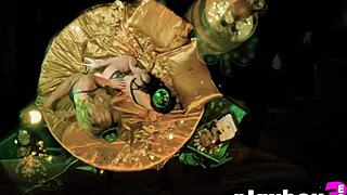 Hot Babe Massages Milf in Lingerie