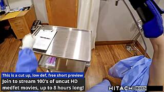 Become Doctor-Tampa To Give Human Guinea Pig Mandatory Hitachi Orgasms - Sophia Valentina