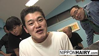 i'm the harajuku hottie gettin gangbanged by all these guys, it's so wild