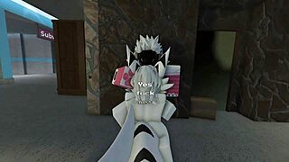 shark GOING ALL OUT on the beach roblox, furry fun in the sun