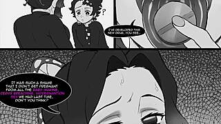 Shinobu craves pregnancy with tanjiro
