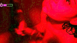 huge black cock fucking phat ass teen in the shower of the redroom