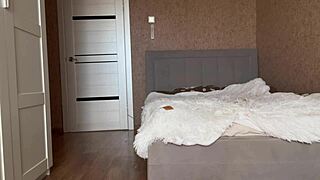 arab stepmom consoles stepson with her sexy pantyhose legs?