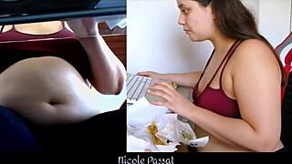 Piggy gains weight while studying