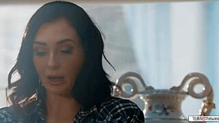 Busty Latin shemale Fairy Ariel Demure pops out!