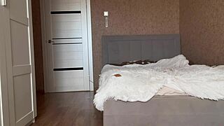 arab stepmom consoles stepson with her sexy pantyhose legs?