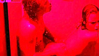 huge black cock fucking phat ass teen in the shower of the redroom