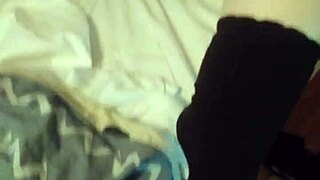 Watch This Foot Fetish Action with Socks Stroking Cock!