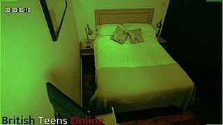 Voyeur couple fucking in airbnb apartment.