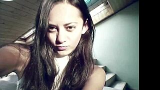 Cute Brunette Sima in Erotic Solo Masturbation