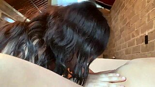 secretaria gives tremendous blowjob to boss for salary raise