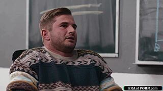 Milf teachers catch colleague jerking off in classroom – shocking scene!