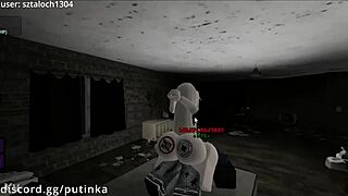 Oh wow, BBC fucking this snowbunny in Roblox condo, she didn't expect that! 😲