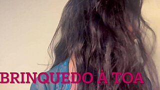 Tirando a virgindade do c zinho da nossa amiga gostosa ela n�o deixou colocar tudo completo no red e no cher