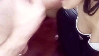 Latina Jewel Fucks Deep Throat Until Cum in Mouth